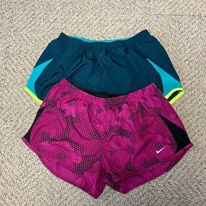 Set of 2,  Nike drifit shorts. Sz L